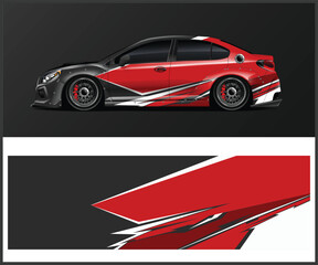 Car Wrap Livery Design Ready-made printed wrap design for Van, Truck and car