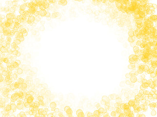 sunny yellow shiny background on transparent background, png