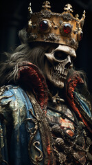 Fototapeta premium portrait of the lich king