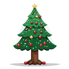 Christmas Tree Illustration