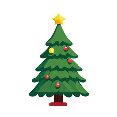 Christmas Tree Illustration