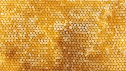 Naklejka premium Honeycomb, background of honeycombs.