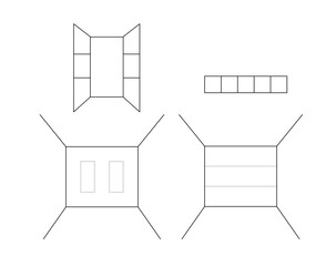 Hand made vector Architecture Sustainability diagram
