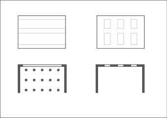 Hand made vector Architecture Sustainability diagram
