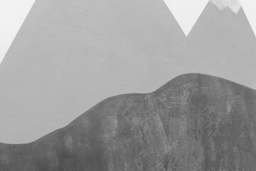 Grey Dark White Gray Abstract View Wall Design Rock Mountain Background Sample Example Print Nature