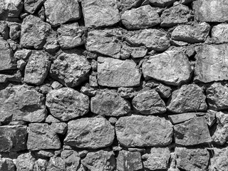 Old stone wall texture, background