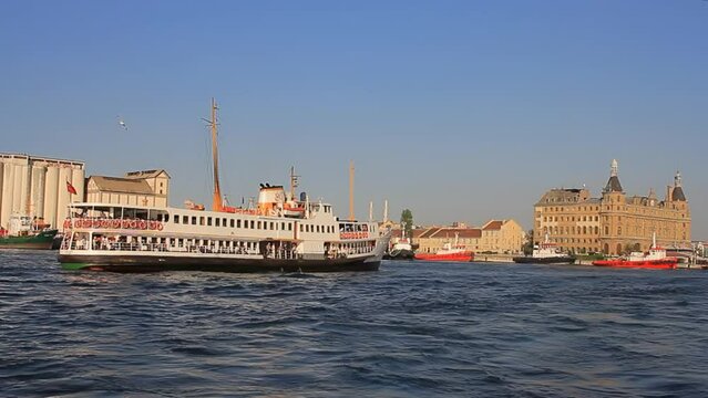 Haydarpasa harbor and central train station built by Sultan Abdulhamid in 1908 as the starting point of the Istanbul-Baghdad railroad. The place itself has been used as a backdrop for many films.
