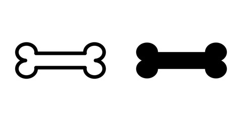 Bone folder icon. symbol for mobile concept and web design. vector illustration