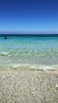 Strand von Sa Coma, Mallorca, Spanien 