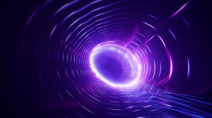 3D Rendered Neon Glow Abstract Backgrounds: Magenta Tones, Dynamic Ribbons, Virtual Clouds & Glowing Geometric Shapes in Dark Settings for Futuristic, Energy-Themed Wallpapers - generativ ai