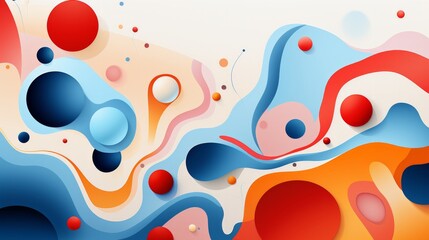 abstract background with circles