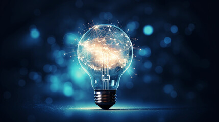 Innovative of new ideas concept