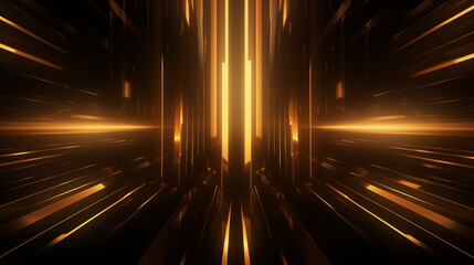 3D Rendered Neon Glow Abstract Backgrounds: Magenta Tones, Dynamic Ribbons, Virtual Clouds & Glowing Geometric Shapes in Dark Settings for Futuristic, Energy-Themed Wallpapers - generativ ai 