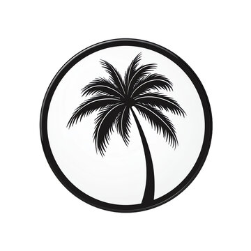 palm tree icon, logo png