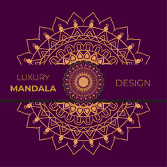 creative luxury mandala background design