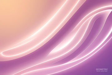 White Pink Background, Abstract geometric background with liquid shapes. Vector illustration.