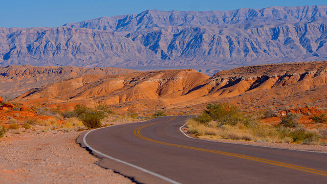 Panoramic view over the Arizona Desert - travel photography