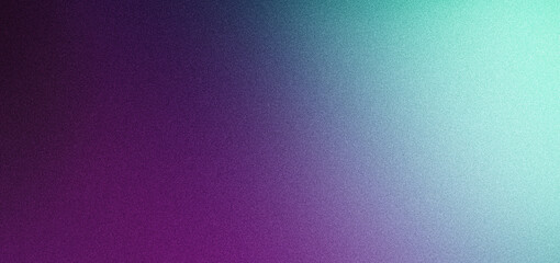 Grainy gradient background green purple noise texture color gradient abstract glowing banner header poster design