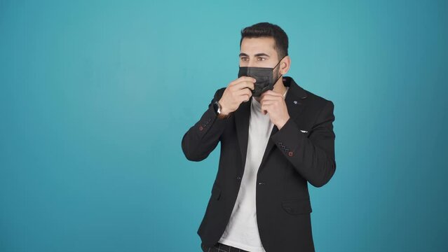 Fear of disease, mask.