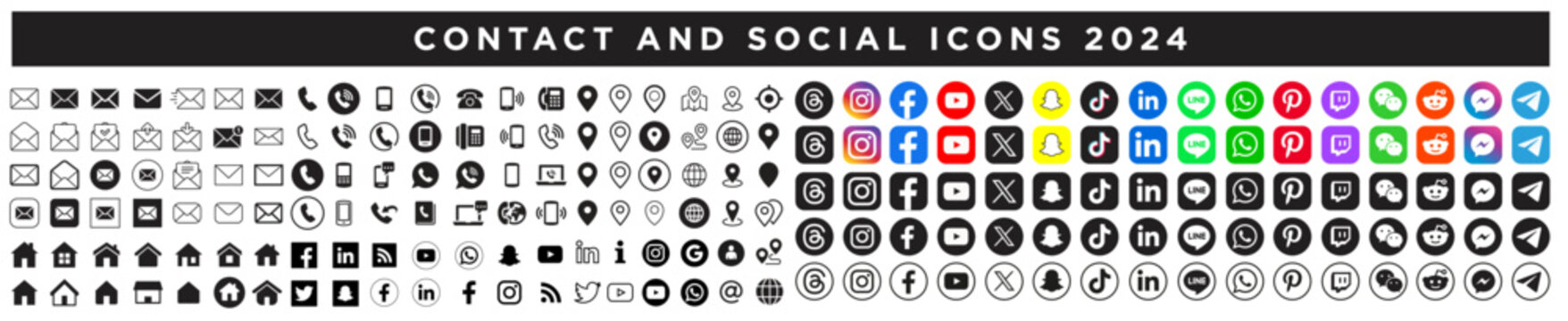 Contact Ans Social Icons 2024