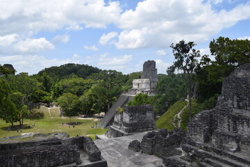 Fototapeta na wymiar Tikal National Park in Guatemala