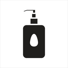 shampoo vector icon line template