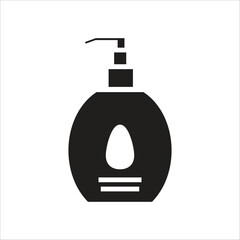 shampoo vector icon line template