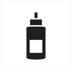 shampoo vector icon line template