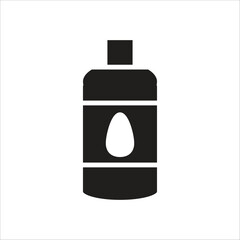 shampoo vector icon line template