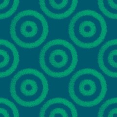 Geometric abstract seamless circle pattern for wrapping paper and fabrics and linens and kids clothes print