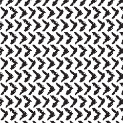 Checkmark pattern. Dry brush illustration. Pattern on a transparent background. Vector pattern for packaging and textile design