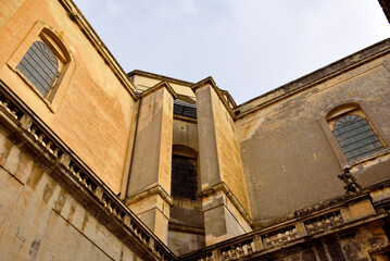 Obraz premium church of San Giovanni Battista al Rosario in baroque style built in 1691 lecce italy