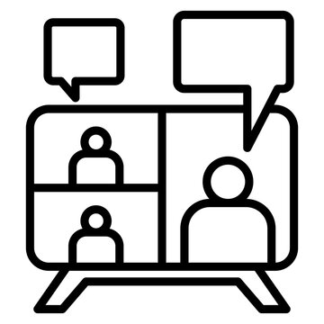 recommend clip art: Virtual Team Training Icon