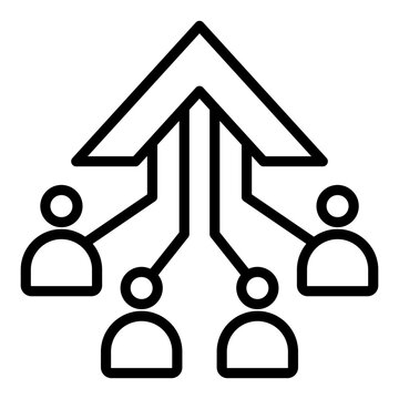 Cross Functional Teams Icon