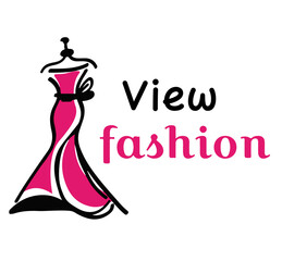 Fototapeta na wymiar fashion Logo Design vector Template. Abstract fashion Logo Design 