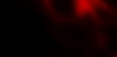 Blurred grainy red cherry unique abstract dark background for website banner. A large, wide template, pattern. Color gradient, ombre, blur. Desktop design. Defocused, colorful mix, bright, fun pattern