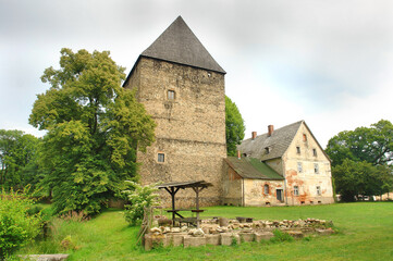 Medieval Ducal Tower in Siedlęcin, Poland