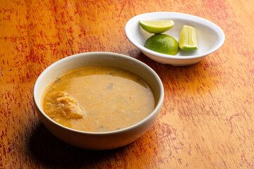 Catfish fish soup - Typical Colombian dish