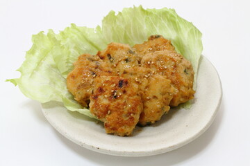 鶏つくねハンバーグ