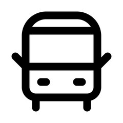 bus front line icon
