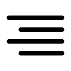 align right line icon