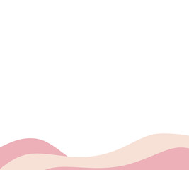 background pink corner wave abstract motif aesthetic 