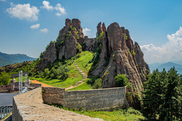The Belogradchik Fortress in Bulgaria