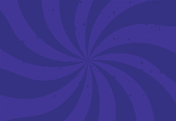 Blue Radial Pattern - Graphic Design Vector