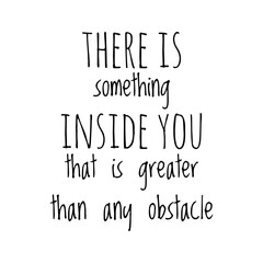 Inspirational quote illustration design