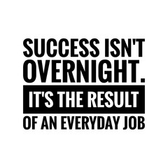 ''Success'' Motivational Quote Illustration