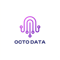 octopus data circuit tech logo