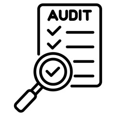 Compliance Audit icon - obrazy, fototapety, plakaty
