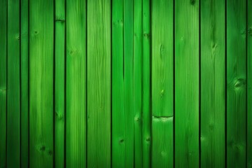Fototapeta premium leaf green wood planks texture dark rough wooden fence surface close up toned background