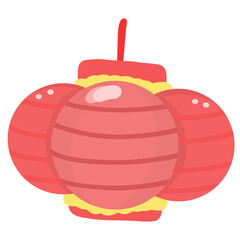 Chinese New Year Lantern illustration